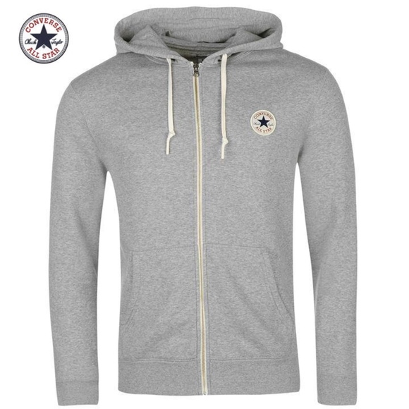 converse core full zip hoodie